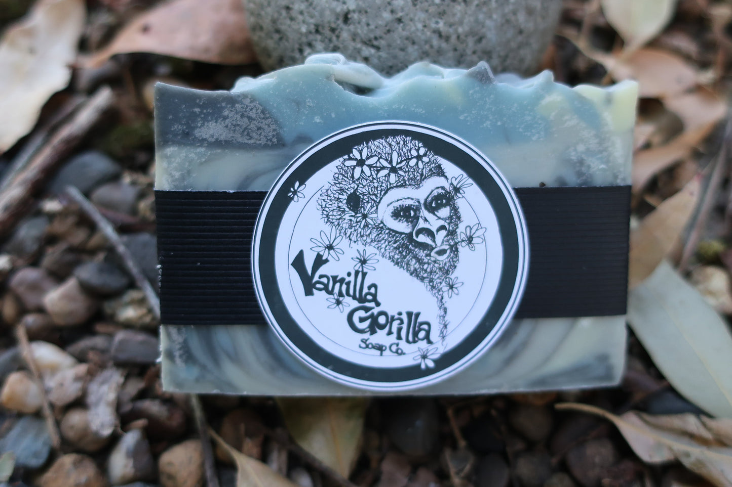 Silverback vanilla gorilla handmade soap bar