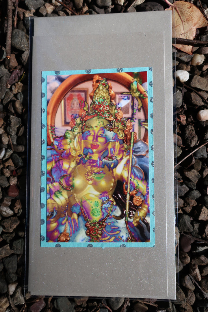goddess greeting card Princess Mandarava ~ buddhist inspired blank gift cards