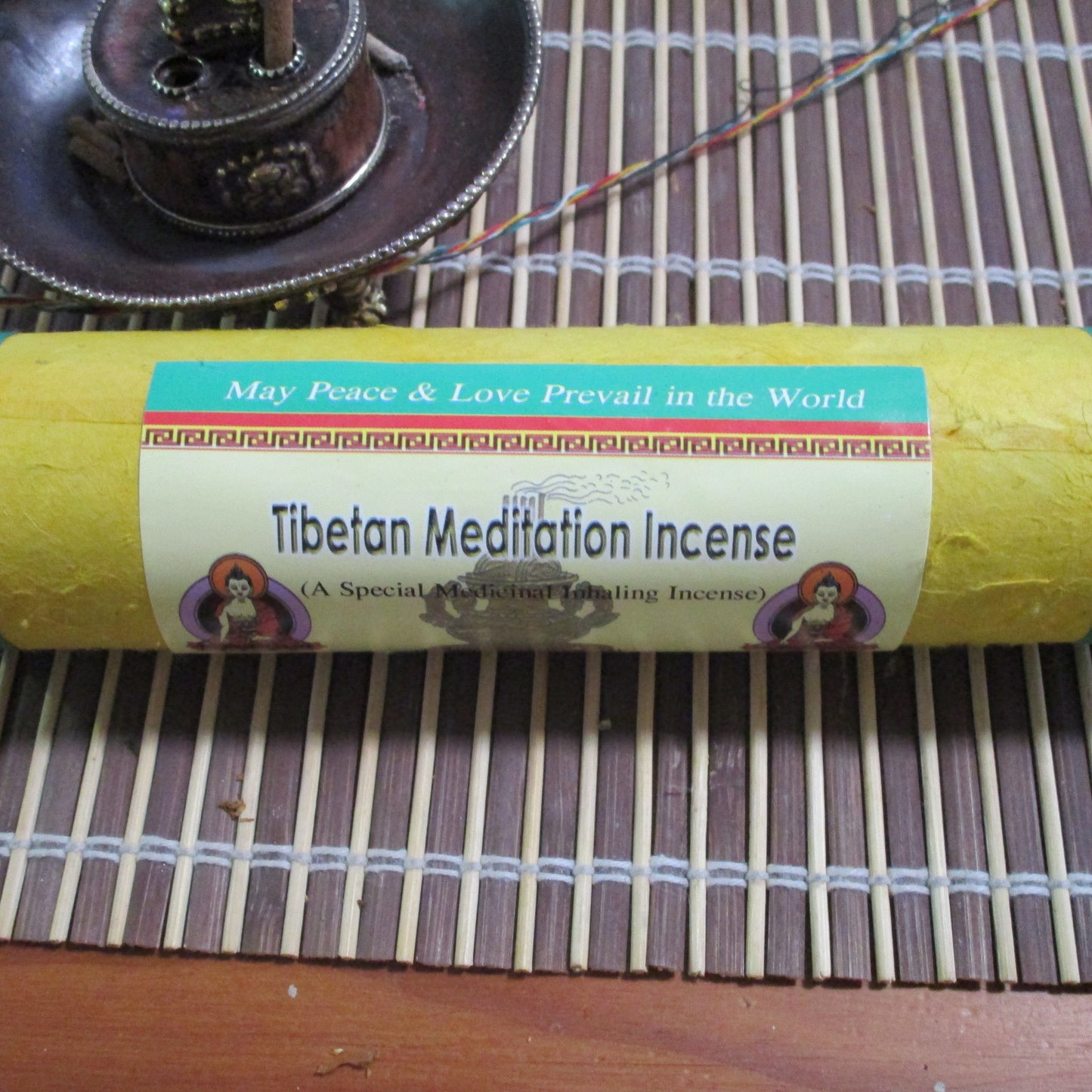 Tibetan Meditation Incense 100% herbal pure (in Tube)