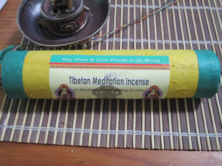 Tibetan Meditation Incense 100% herbal pure (in Tube)