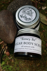 Rosey Be ~ sugar body scrub 90g