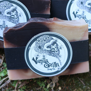 Raspberry coconut soap bars by vanilla gorilla