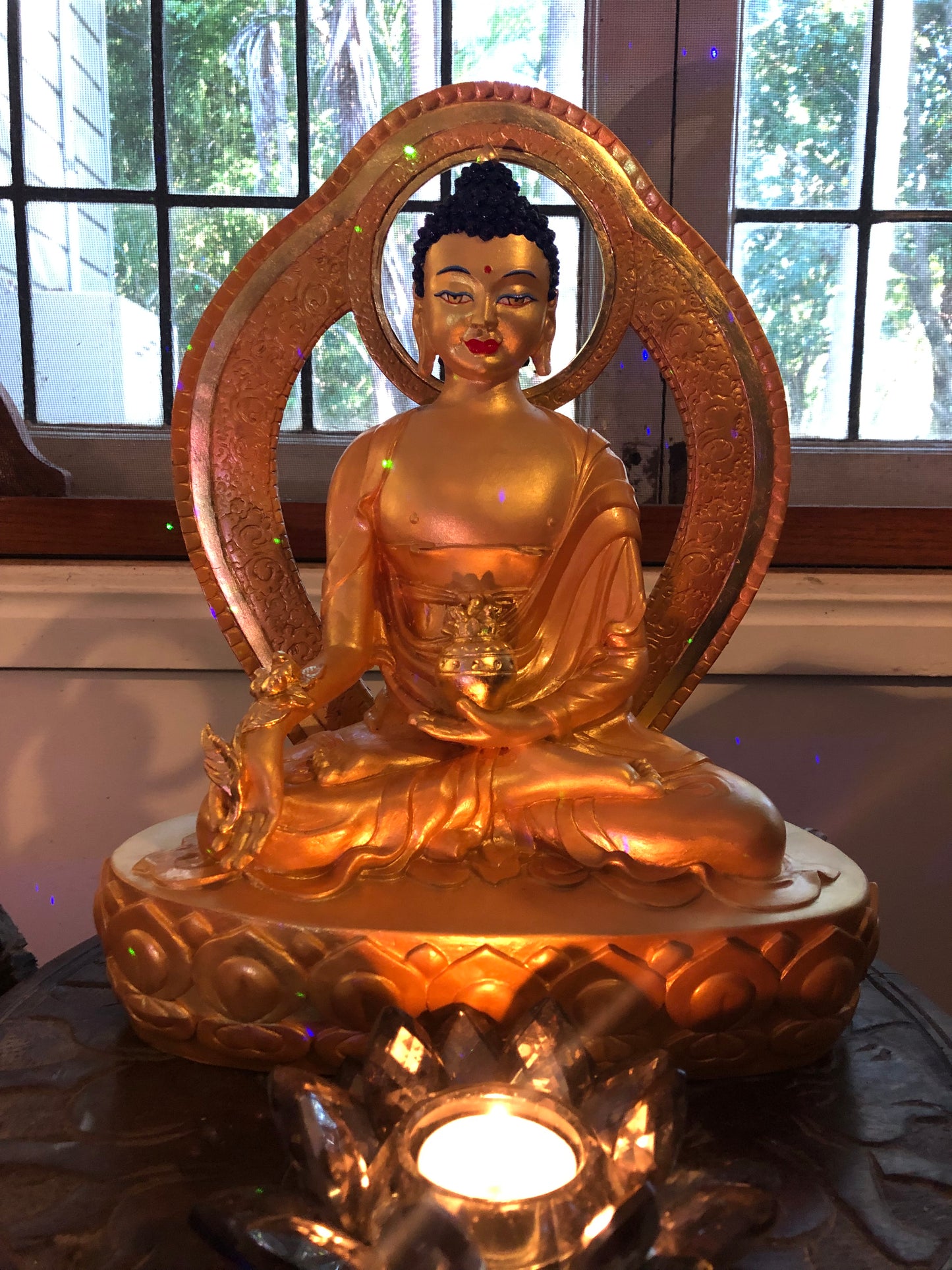 Medicine Buddha Statue - Gold ‘made to order’