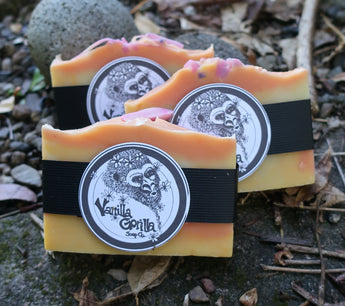 Vanilla Gorilla ~ Rosey Citrus Luxurious Nourishing Handmade Bar Soap