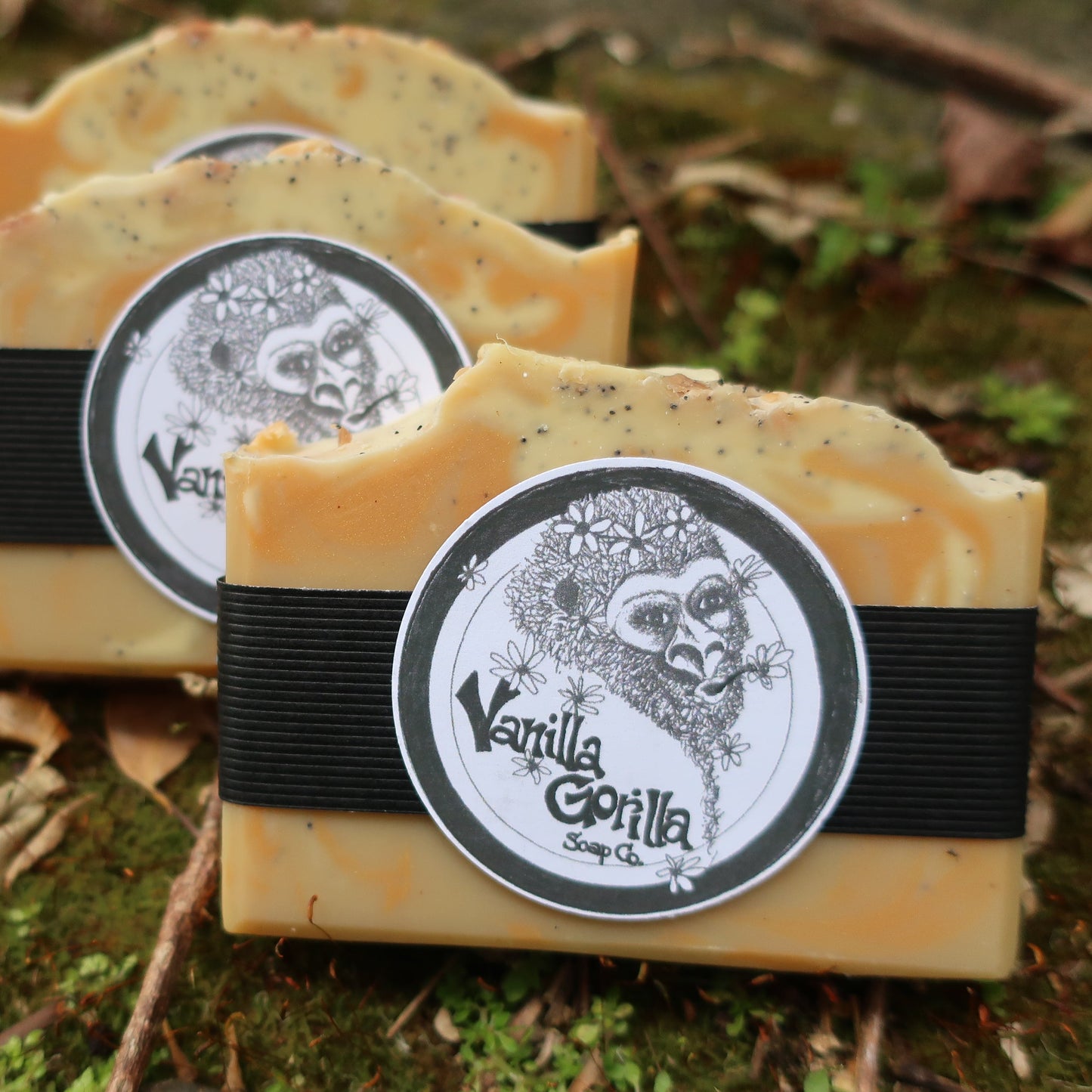 Light sandalwood natural handmade soap 