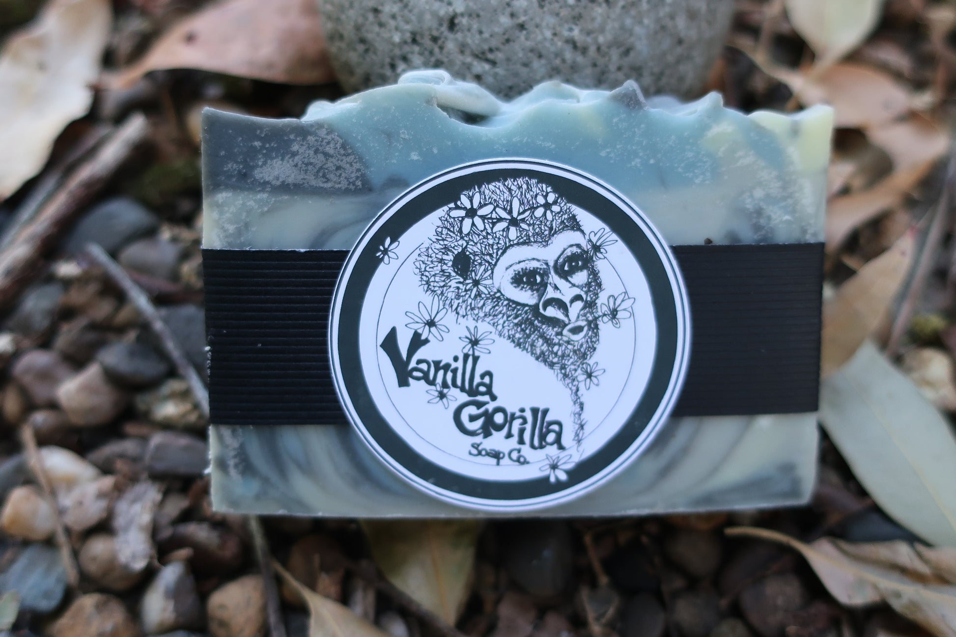 Silverback  vanilla gorilla handmade soap bar