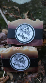 Vanilla Gorilla ~ Strawberry Patch Handmade Bar Soap with light exfoliant