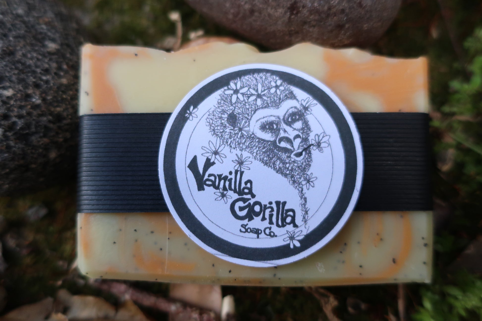 Vanilla gorilla un scented soap bar w/exfoliant 