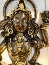 Bronze Offering Goddess - investment cast
