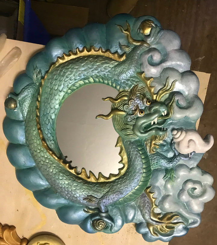 Dragon Mirror ~ green