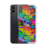 iPhone Case 2 dragons ~ rainbow