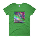 Women's short sleeve t-shirt ~ Rainbow Goddess Art Print