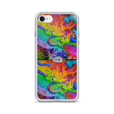 iPhone Case 2 dragons ~ rainbow