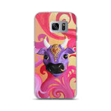 Samsung Case ~ Swirly Karma Cow Design